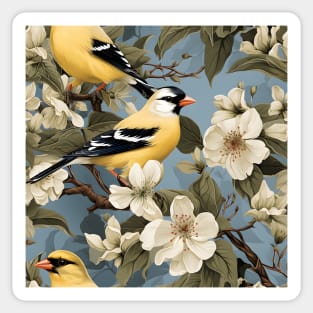 North American Birds - Goldfinch Sticker